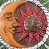 Mexican Sun and Moon Plaque