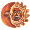 Sun and Moon Eclipse Ceramic Plaque