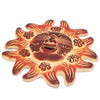 Smiling Sun Ceramic Plaque