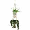 Double Macrame Plant Hanger-Plant Pots, Vases & Hangers-Siesta Crafts