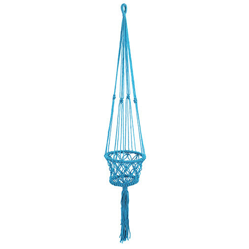 Bright Macrame Plant Hanger