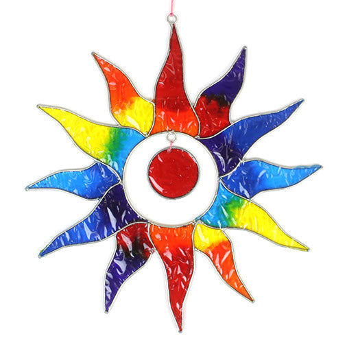 Rainbow Sun Suncatcher-Home Décor-Siesta Crafts