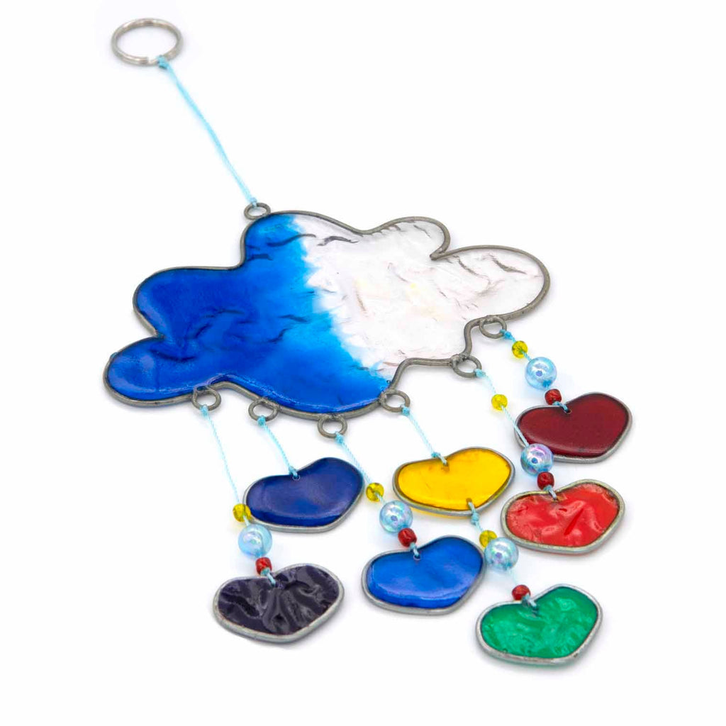 Raincloud Rainbow Suncatcher-Home Décor-Siesta Crafts