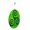 Green Triskelion Suncatcher-Home Décor-Siesta Crafts