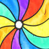 Rainbow Spiral Suncatcher