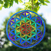 Giant Flower of Life Suncatcher