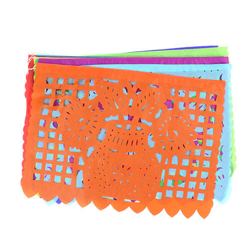 Papel Picardo Tissue Flower Bunting