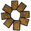 Black and Gold Bunting-Home Décor-Siesta Crafts