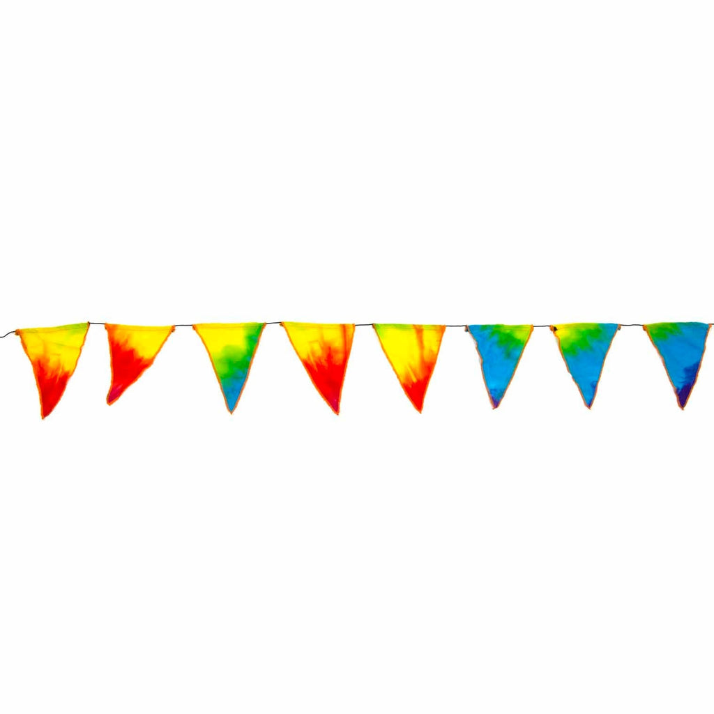 Rainbow Tie Dye Bunting-Home Décor-Siesta Crafts