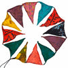 Large Flag Recycled Sari Bunting-Home Décor-Siesta Crafts