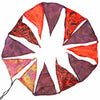 Large Flag Recycled Sari Bunting-Home Décor-Siesta Crafts