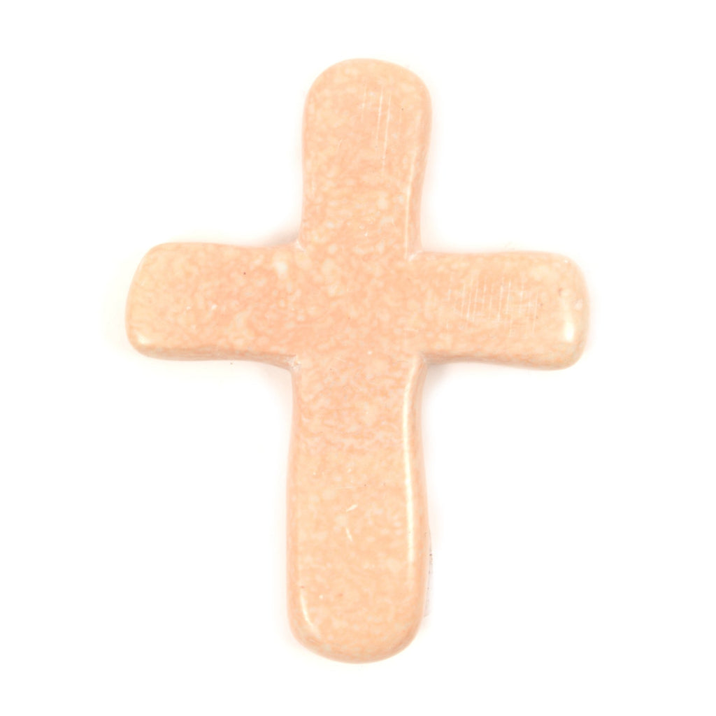 Small Soapstone Cross - Natural