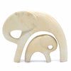 Mother and Baby Elephant-Ornaments & Figurines-Siesta Crafts