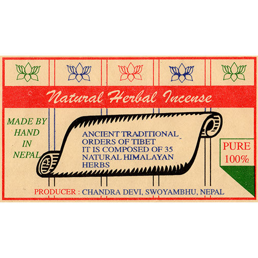 Natural Herbal Incense-Tibetan Incense-Siesta Crafts