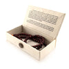 Boxed Wooden Mallah Beads-Buddhism-Siesta Crafts