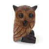 Medium Carved Owl-Ornaments & Figurines-Siesta Crafts