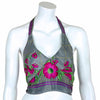 Recycled Sari Bralette Halter Top