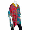 Recycled Sari Kaftan Top-Tops-Siesta Crafts