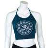 Circle Of Om Halter Neck Top