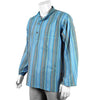 Oversize Stripy Grandad Shirt