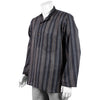 Oversize Stripy Grandad Shirt