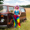 Rainbow Cropped Trousers