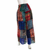 Patchwork Wide Leg Trousers