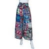 Patchwork Wide Leg Trousers