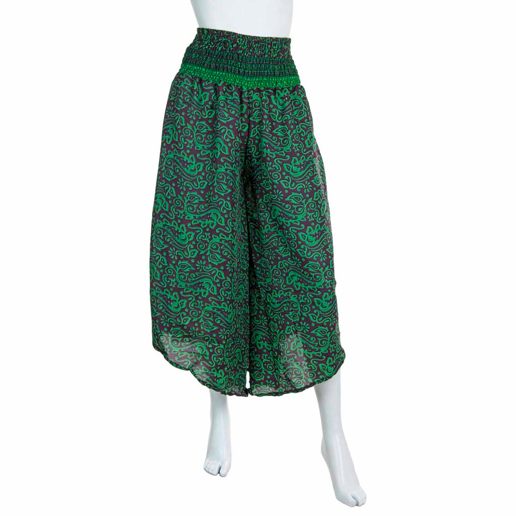 Recycled Sari Culottes-Trousers-Siesta Crafts