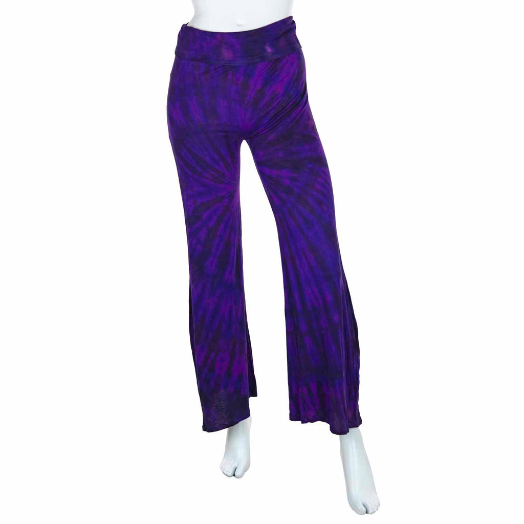 Tie Dye Flared Trousers