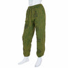 Stonewash Patch Blockprint Trousers-Trousers-Siesta Crafts