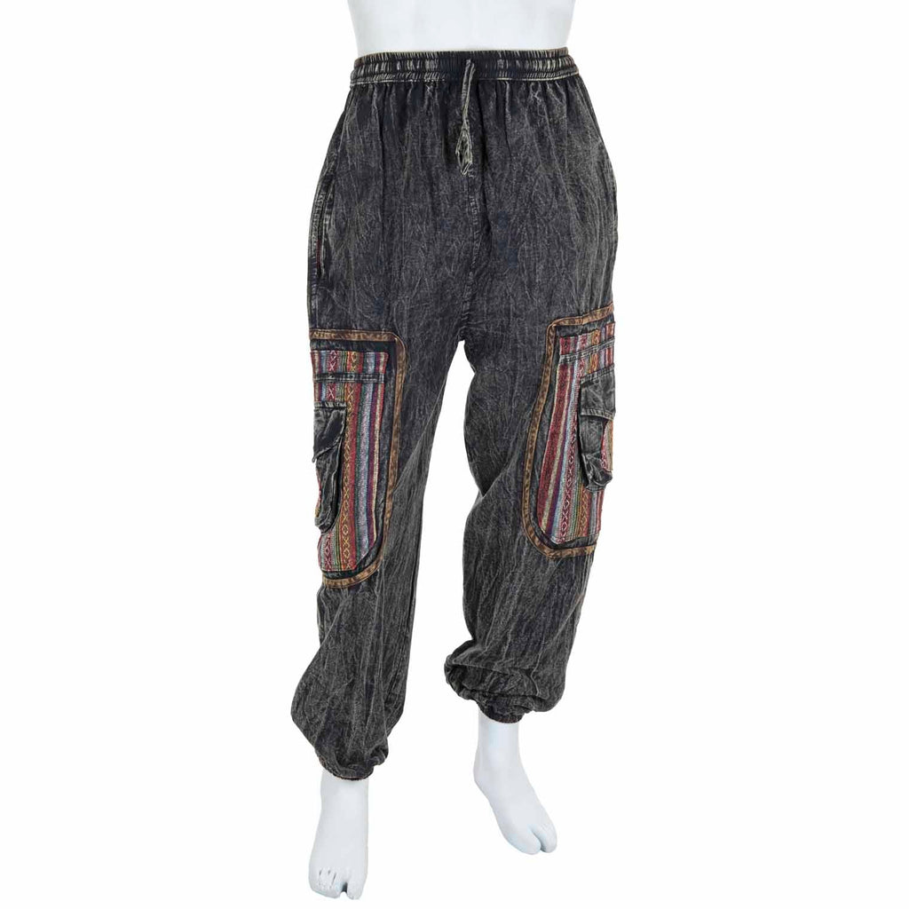 Stonewash Gheri Pocket Trousers-Trousers-Siesta Crafts