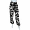 Drawstring Cat Print Trousers