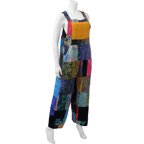 Patchwork Dungarees