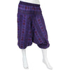 Loose Print Ali Baba Trousers-Trousers-Siesta Crafts