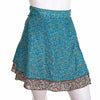 Recycled Sari Mini Wrap Skirt