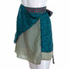 Recycled Sari Mini Wrap Skirt