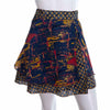 Recycled Sari Mini Wrap Skirt