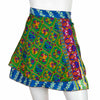 Recycled Sari Mini Wrap Skirt