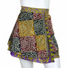 Recycled Sari Mini Wrap Skirt