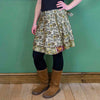 Recycled Sari Mini Wrap Skirt