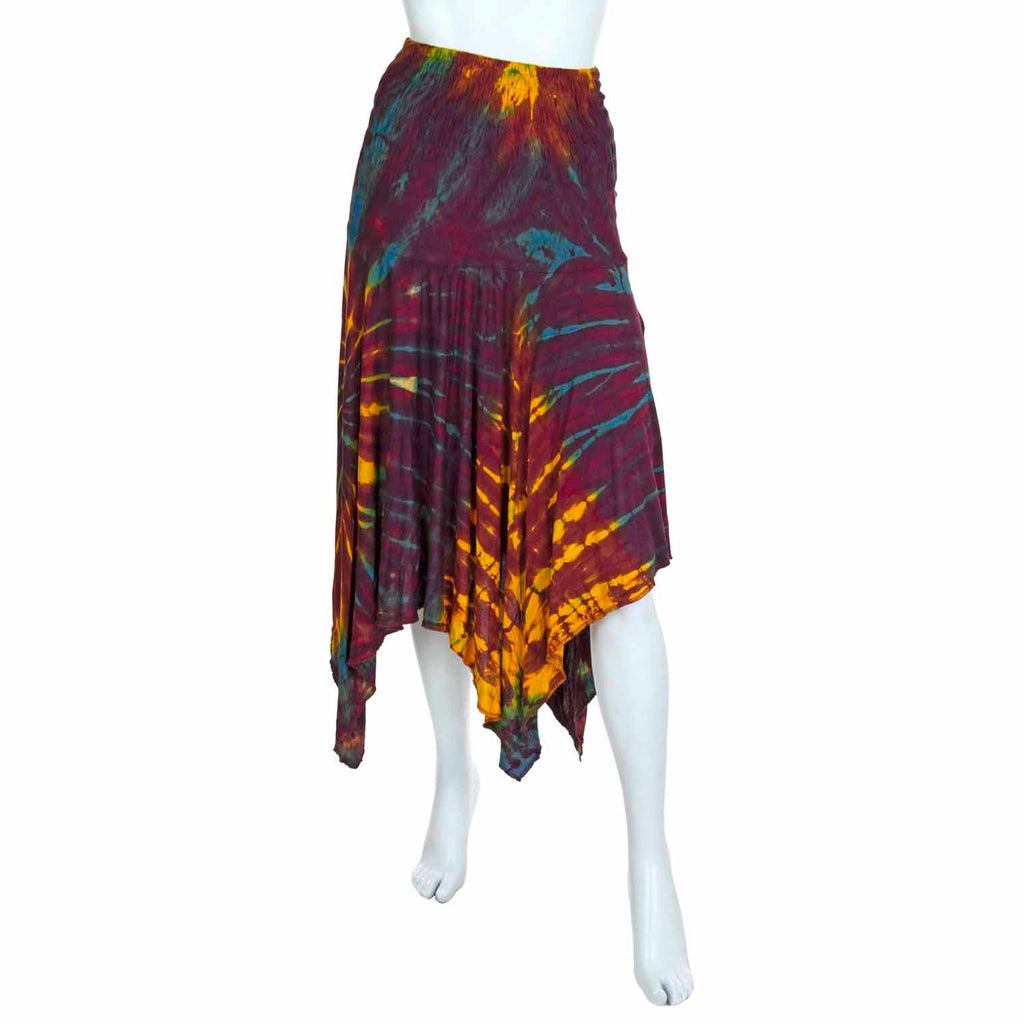 Tie Dye Festival Pixie Dress Skirt