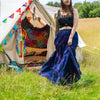 Tie Dye Folk Skirt