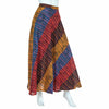 Solar Stripe Wrap Skirt