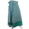 Recycled Sari Reversible Wrap Skirt-Skirts-Siesta Crafts