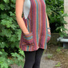 Thai Weave Dungaree Dress