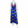 Recycled Sari Tie Up Halter Dress