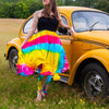 Rainbow Hanky Hem Dress