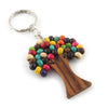 Beaded Tree Keyring