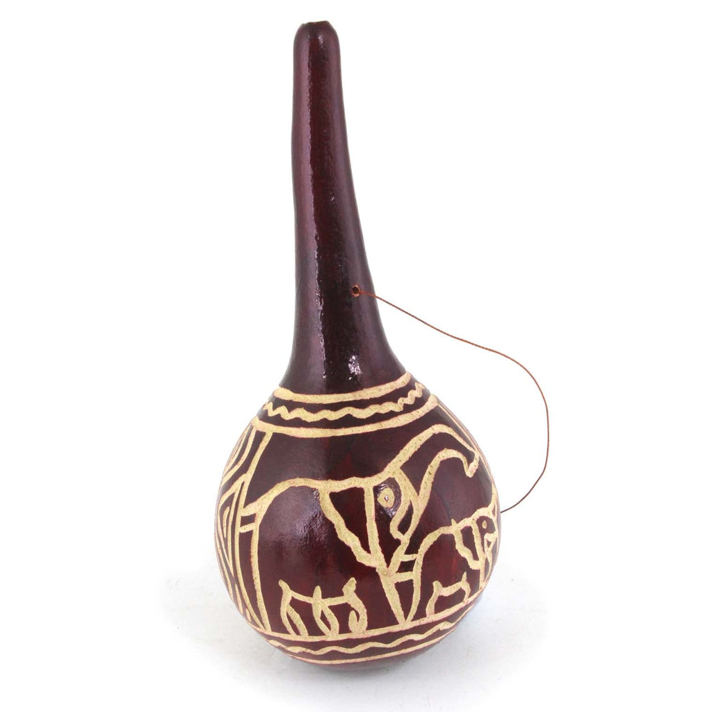 Kenyan Engraved Gourd-Home Décor-Siesta Crafts